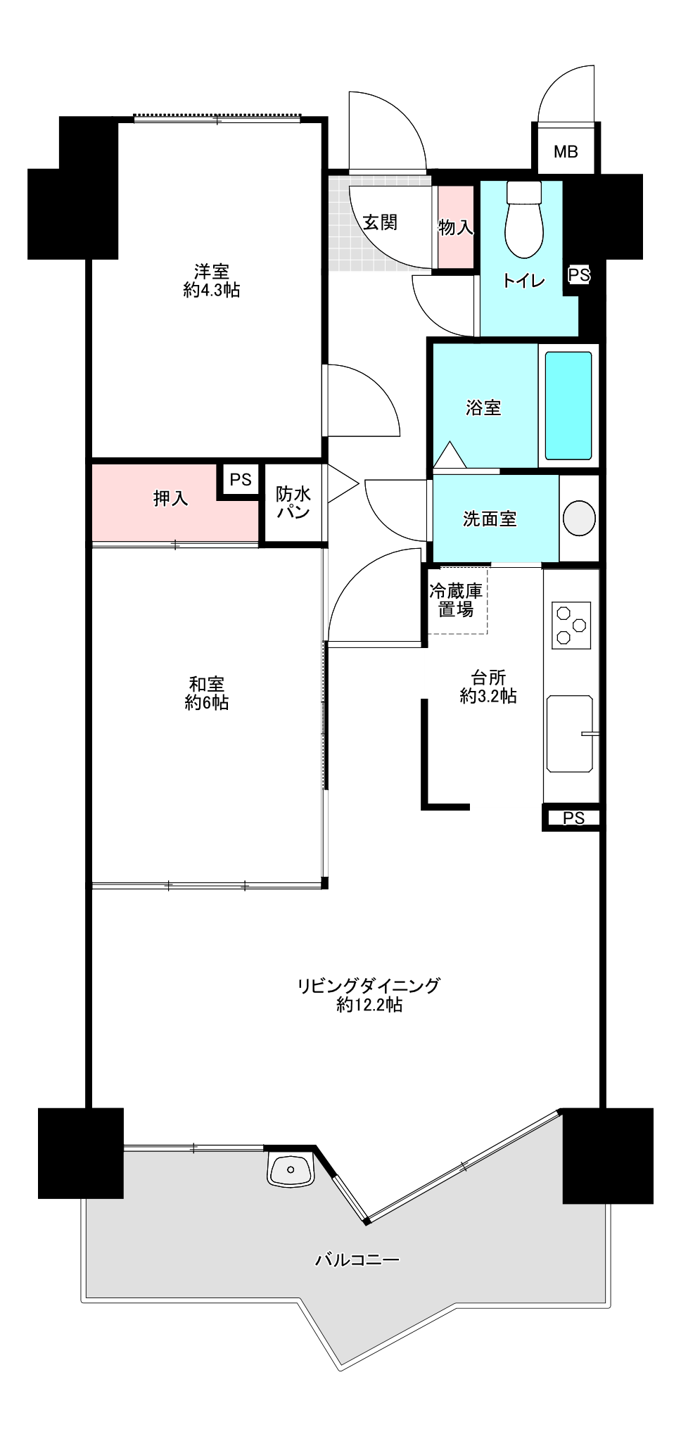 間取り変更Before